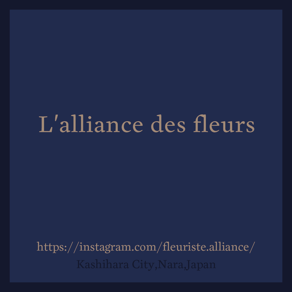 fleuriste.alliance